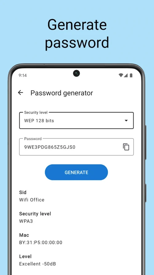 Wifi password all in one