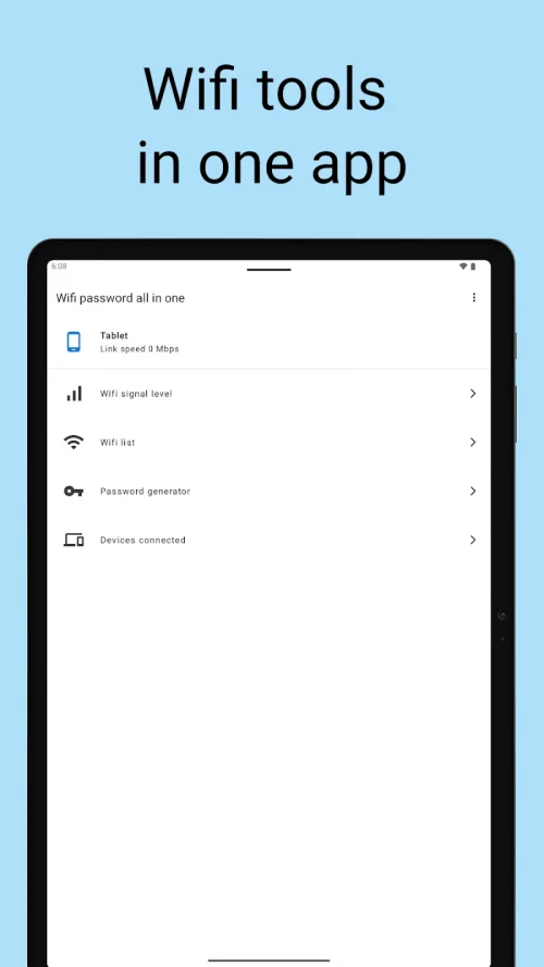 Wifi password all in one