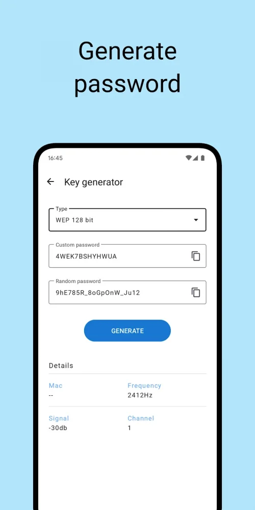 Wifi password master