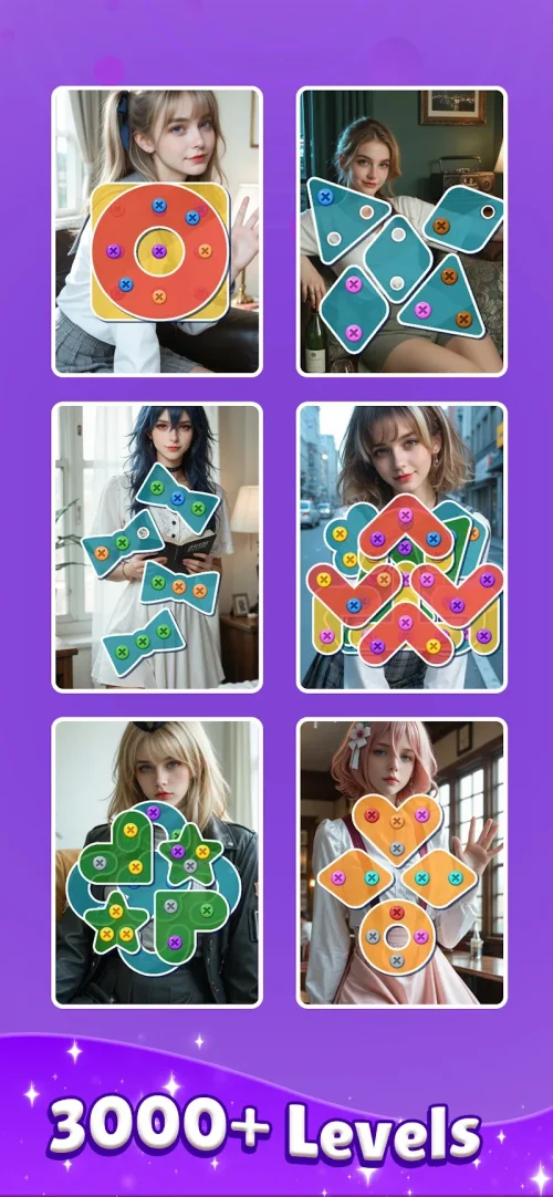 Charming Unscrew -Story Puzzle