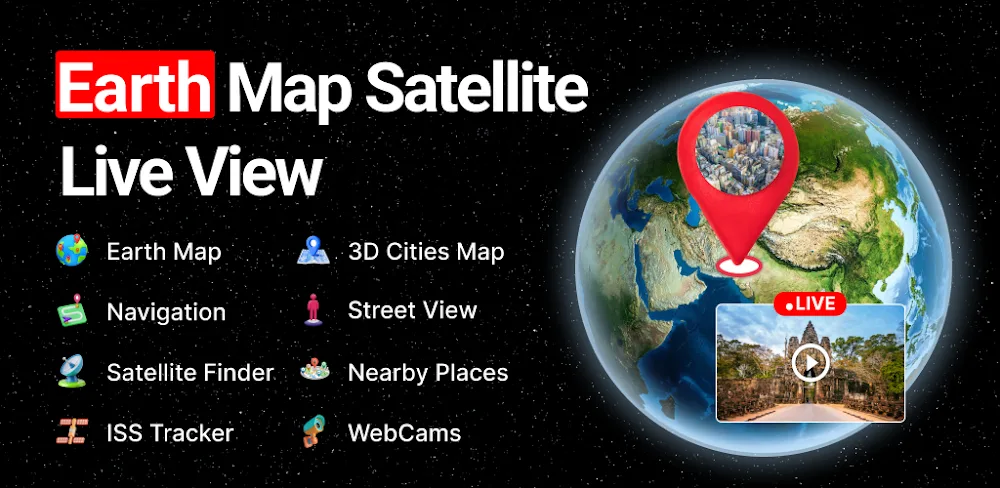 Earth Map Satellite Live View
