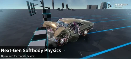 Flexbody Car Crash: Soft Body