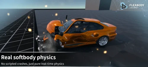 Flexbody Car Crash: Soft Body