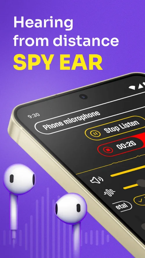 Hearing from Distance: Spy Ear