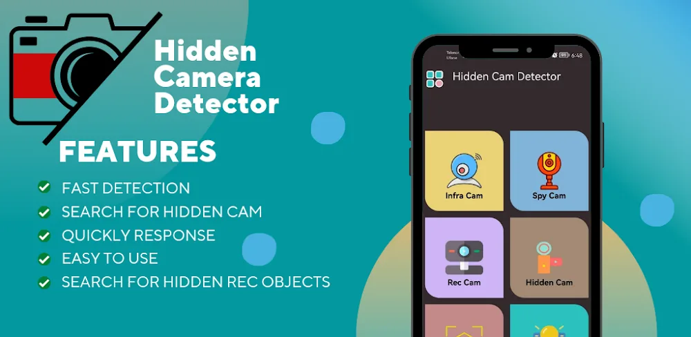 Hidden Camera Detector Spy Cam