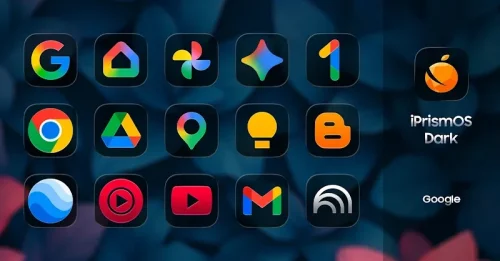 iPrismOS (Dark) – Icon Pack