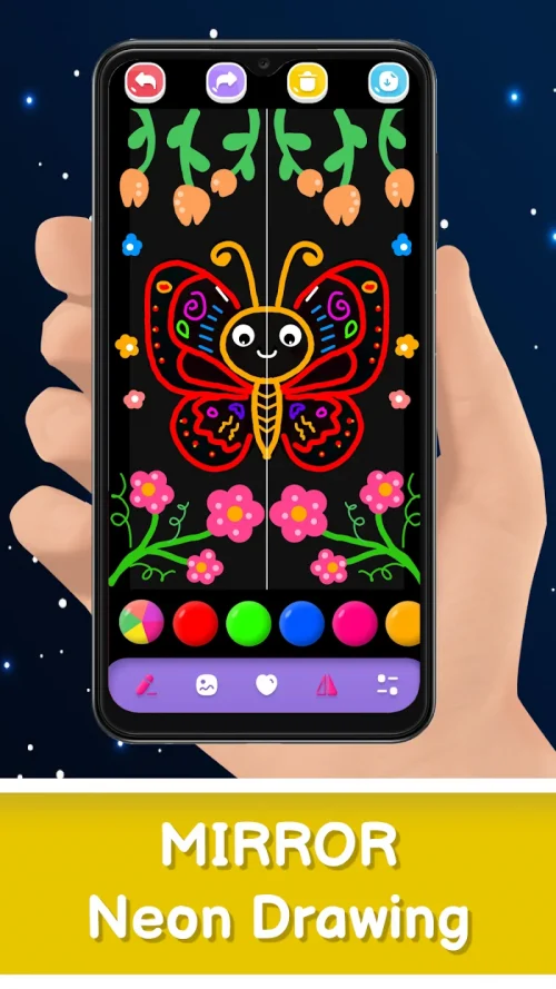 Magic Doodle Art – Neon Glow