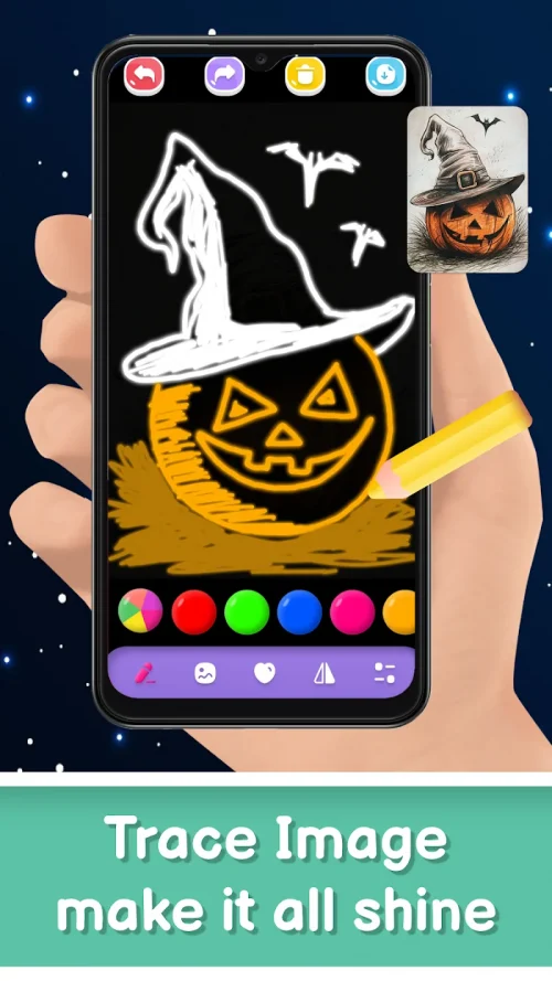 Magic Doodle Art – Neon Glow