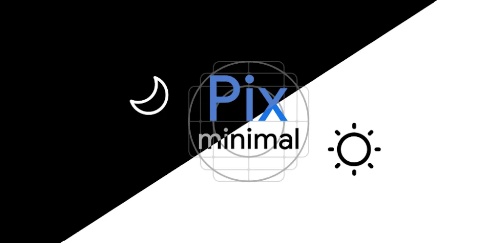 Pix-Minimal Black/White Icons