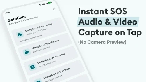 SafeCam: SOS Background Record