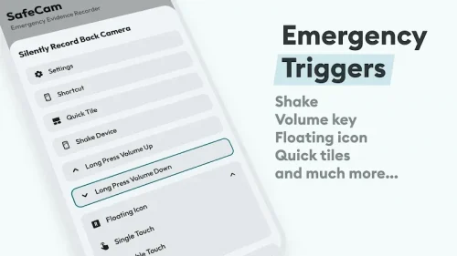 SafeCam: SOS Background Record