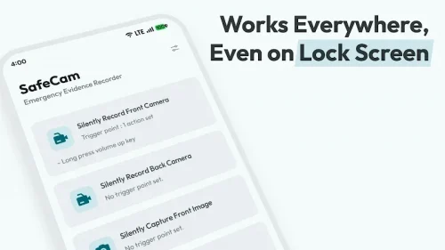 SafeCam: SOS Background Record