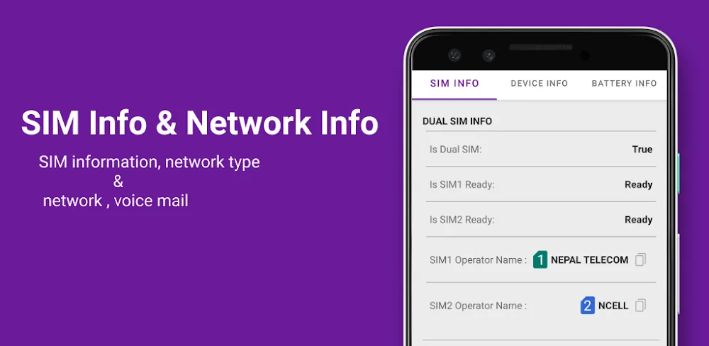 SIM Toolkit & Network info (SIM Card Info)