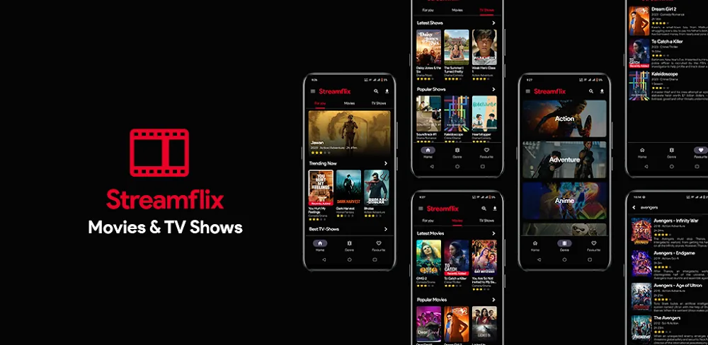 Streamflix:HD Movies & TV App