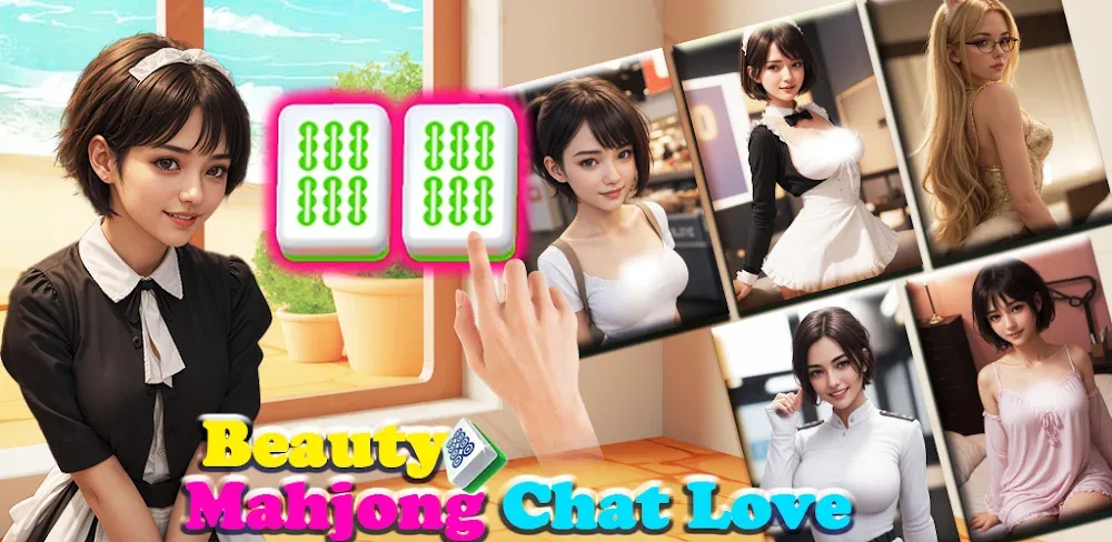 Beauty Mahjong: Chat& Love
