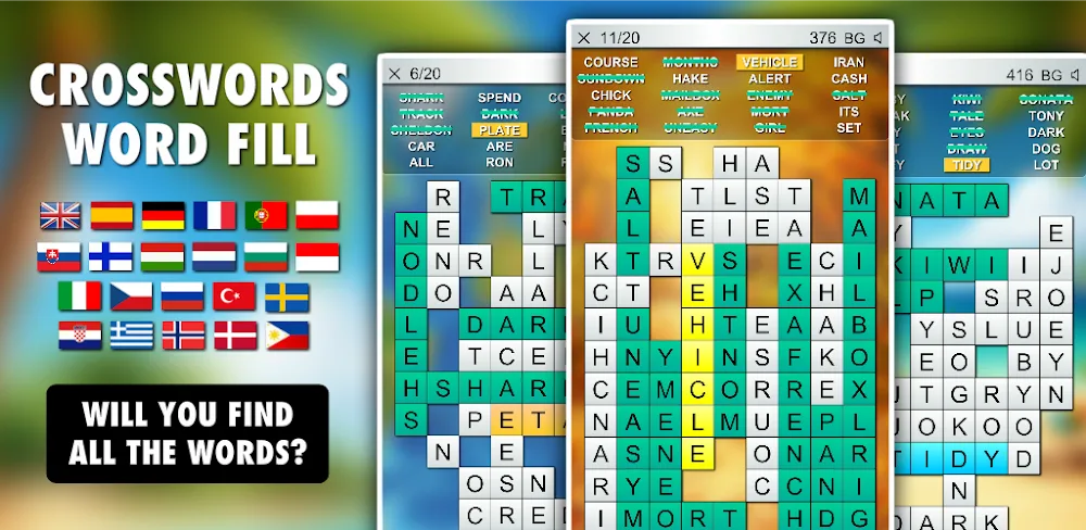 Crosswords Word Fill PRO