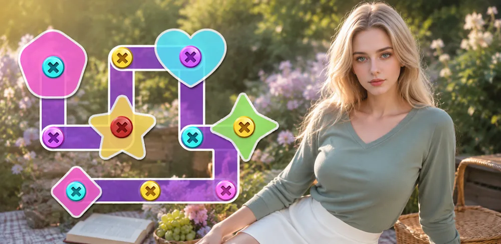 Pin & Beauty - Screw Puzzle