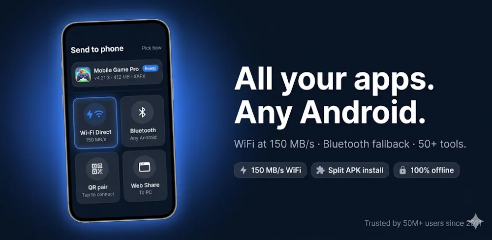 Apk Share: Bluetooth & WiFi (Wifi Share)