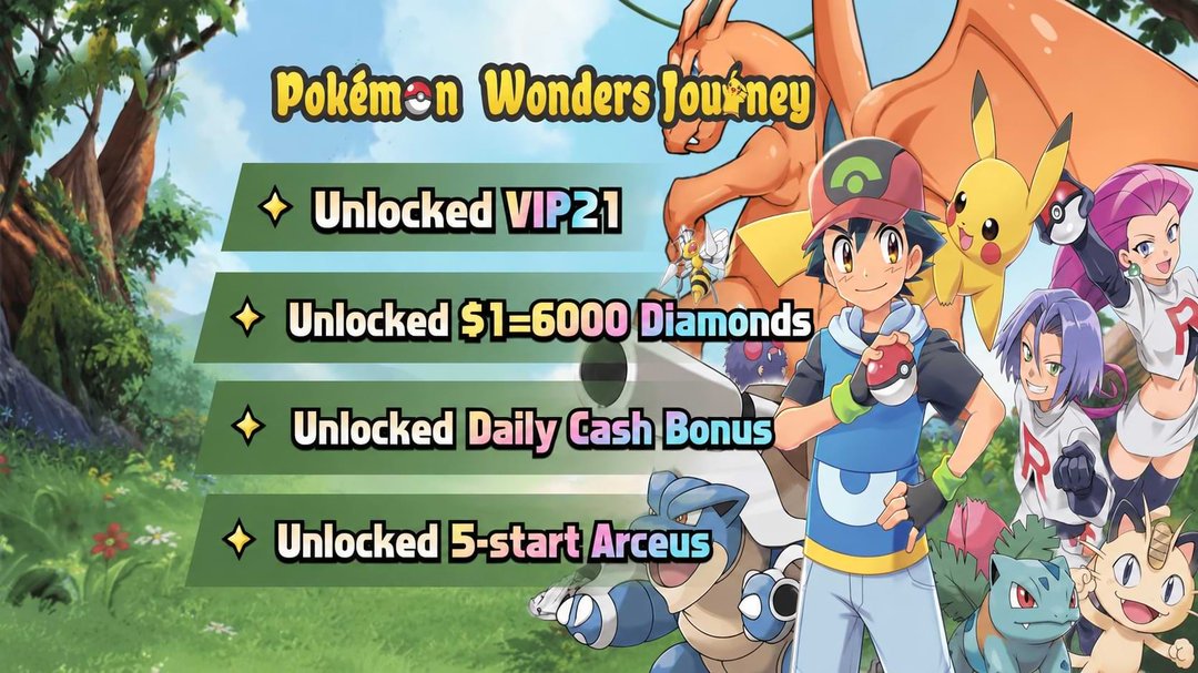 Pokemon Wonders Journey