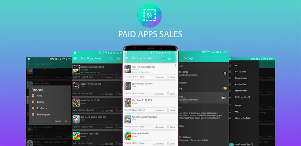 Paid Apps Sales
