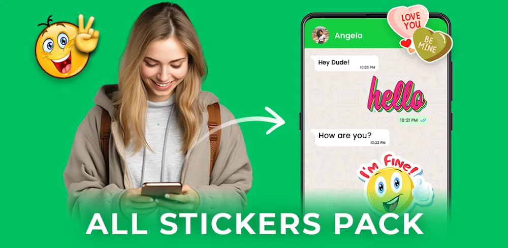 All Sticker Pack – Funny Emoji (WhatsApp Sticker)