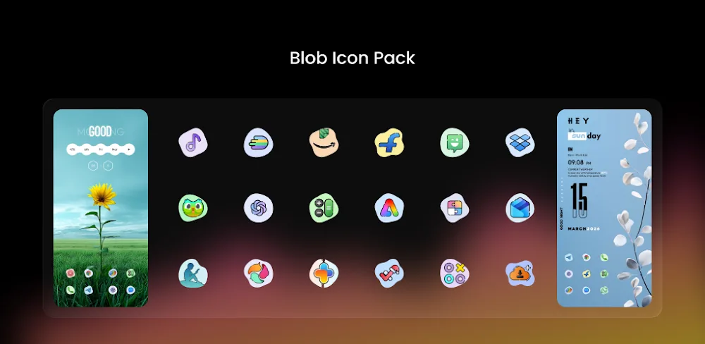 Blob Icon Pack