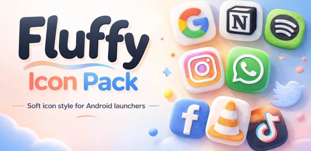 Fluffy icon pack