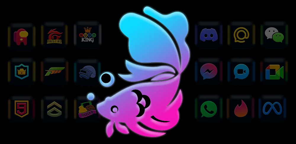 Fluorescent – Icon Pack