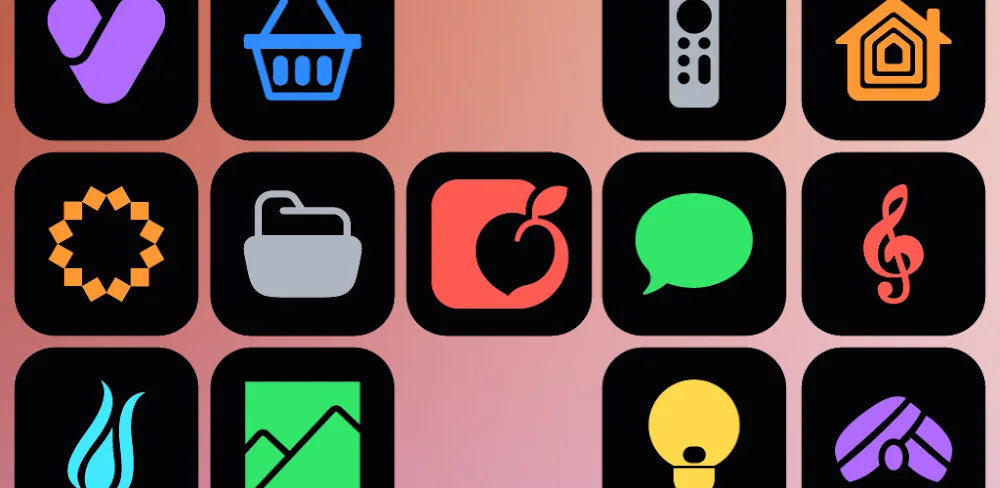 iDark OS Icon Pack