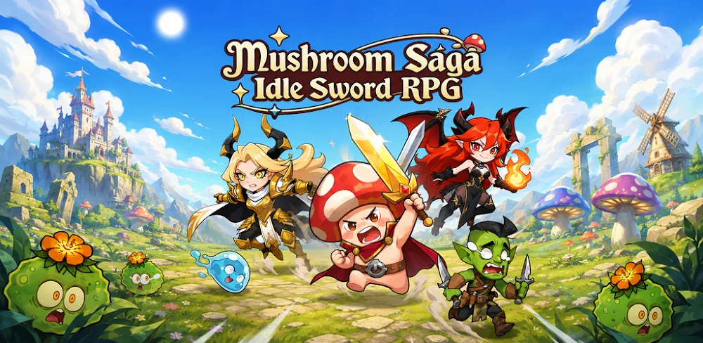 Mushroom Saga: Idle Sword RPG