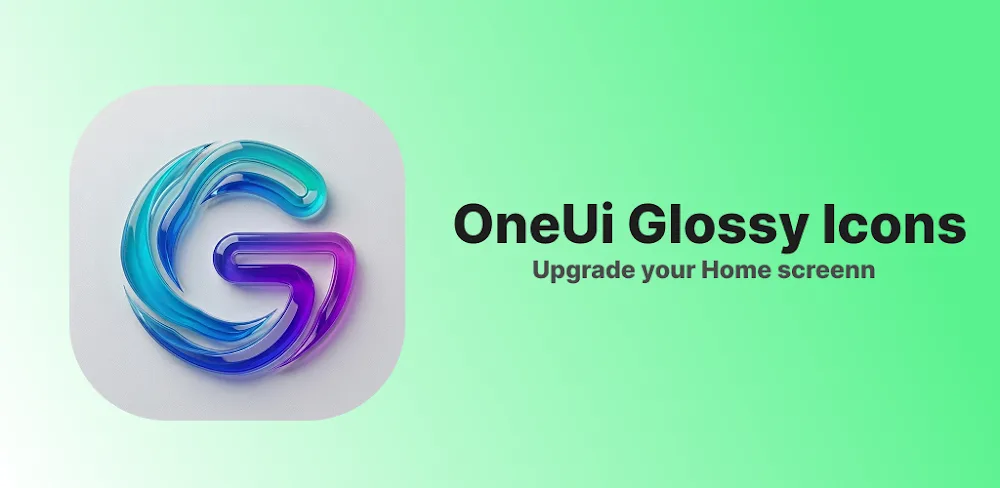 OneUi Glossy Icons