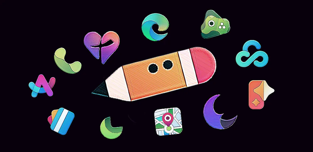Vivid Sketch Icons