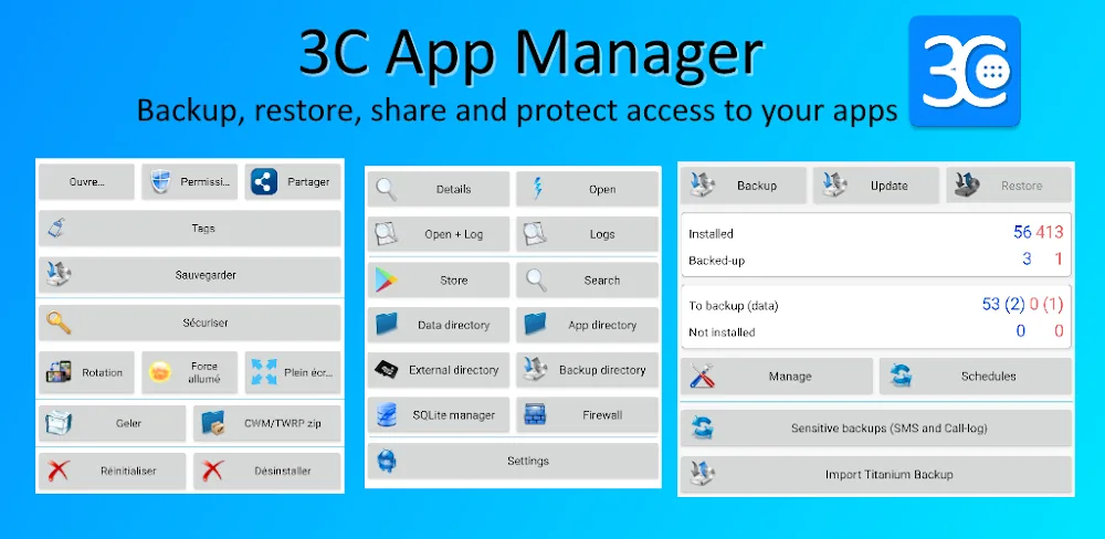 3C App Manager
