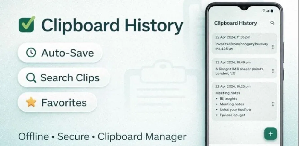 Clipboard History