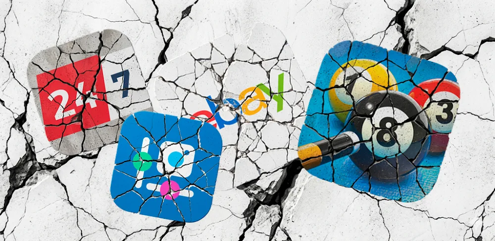 Concrete Fracture – Icon Pack
