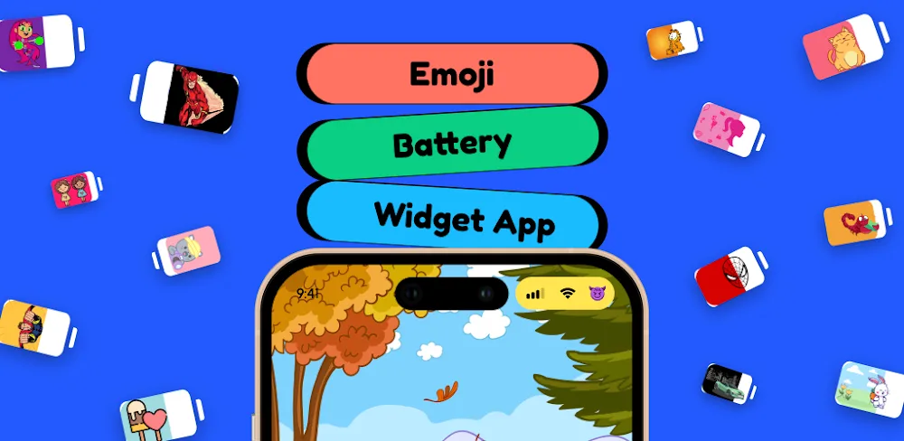 Emoji Battery Icon Customize