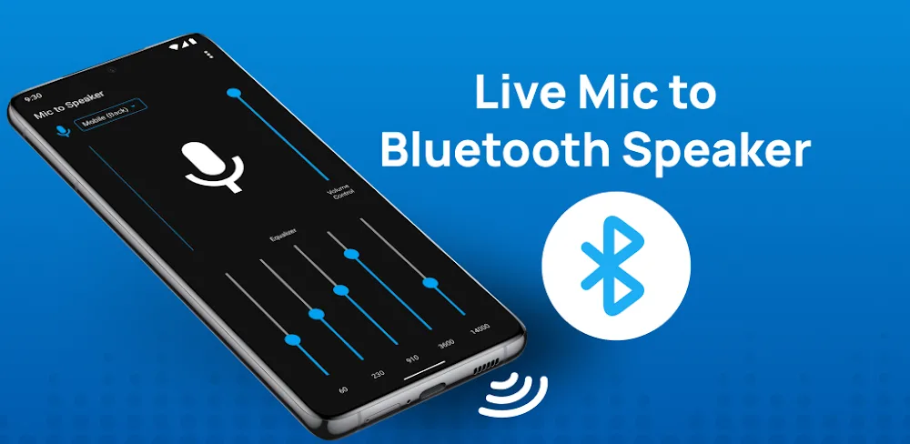 Live Mic to Bluetooth Speaker
