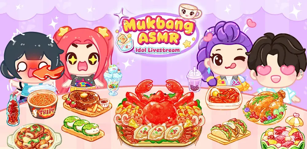 Mukbang ASMR: Idol Livestream