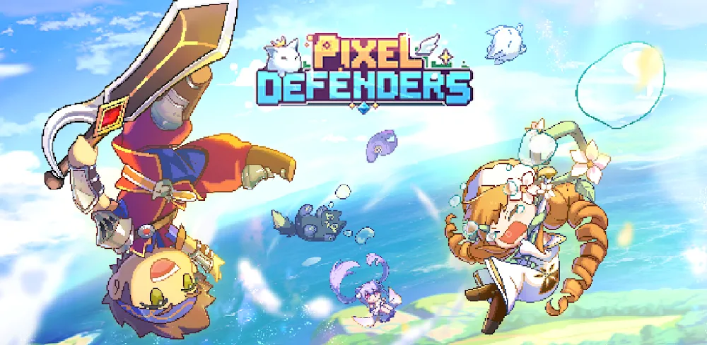 Pixel Defenders: Merge TD Game