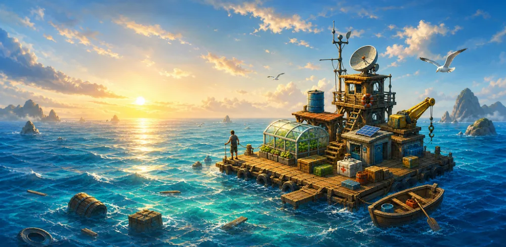 Raft Survival: Heaven Afloat