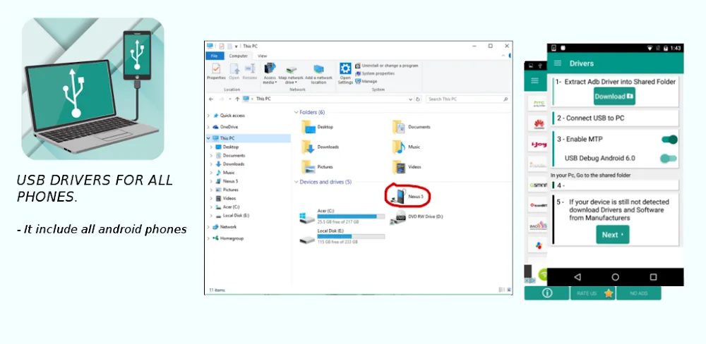 USB Driver for Android Devices