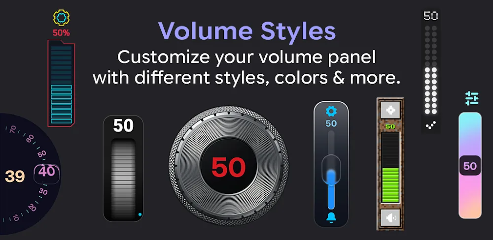 Volume Control Styles SynEdge
