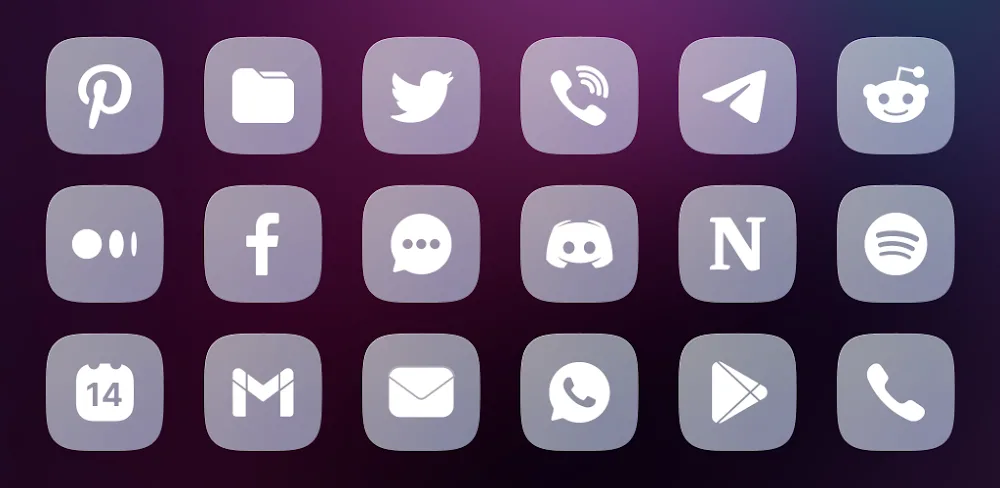 Ares Arctic: Glass iOS26 Icons