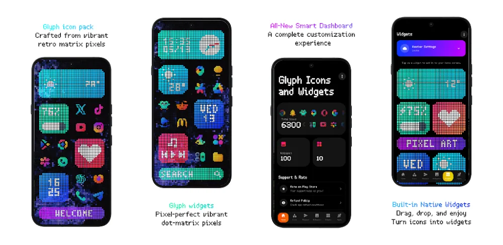Glyph Icons and Widgets