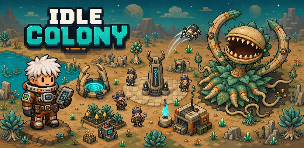 Idle Planet Colonization