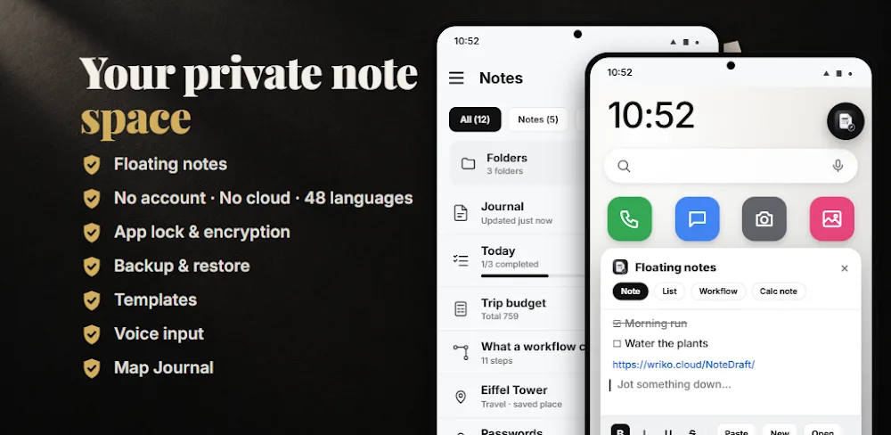 NoteDraft – Offline Notepad