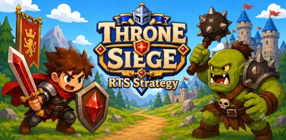 Throne Siege: RTS Strategy