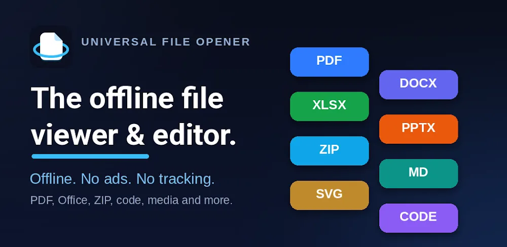 Universal File Opener & Editor