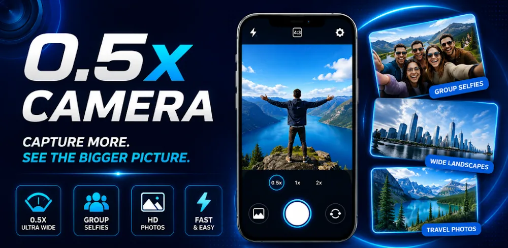 0.5x Camera Pro – Ultra Wide