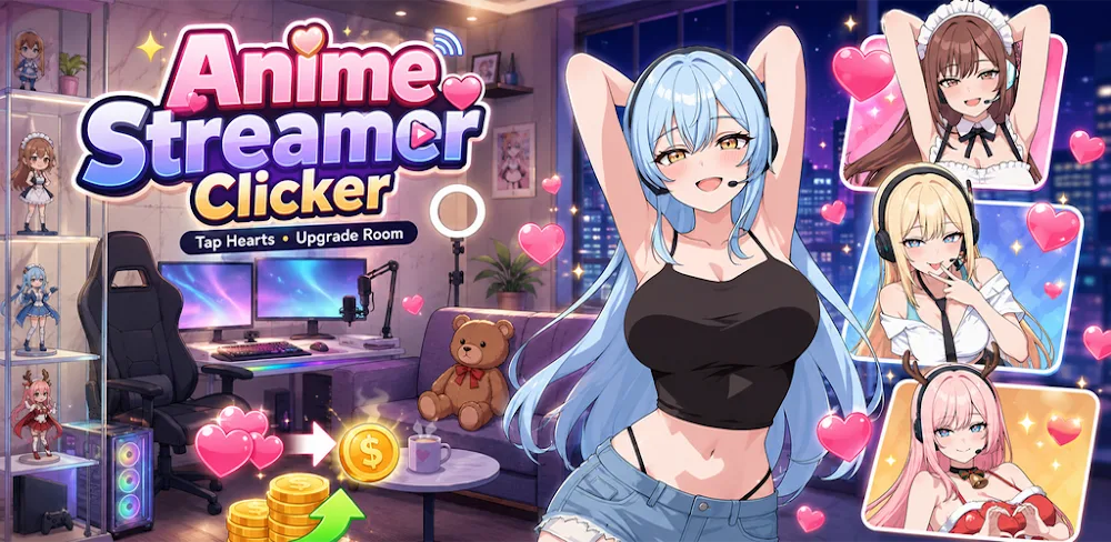 Anime Streamer Clicker